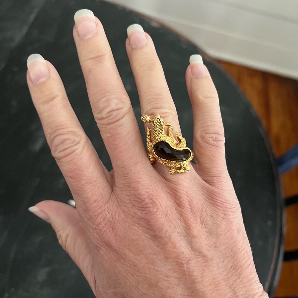 Alexander McQueen Salamander Ring - Picture 3 of 11